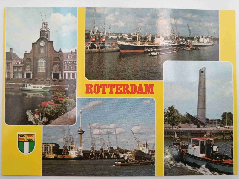 ROTTERDAM HOLLAND KOLAŻ 4 ZDJĘĆ