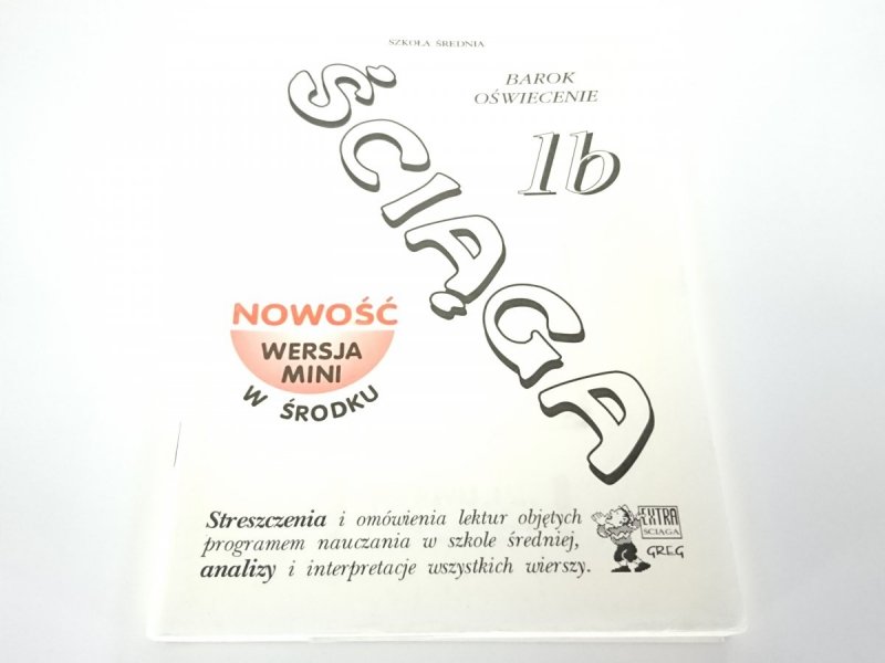 ŚCIĄGA 1b BAROK OŚWICENIE - Dariusz Pietrzyk 1996