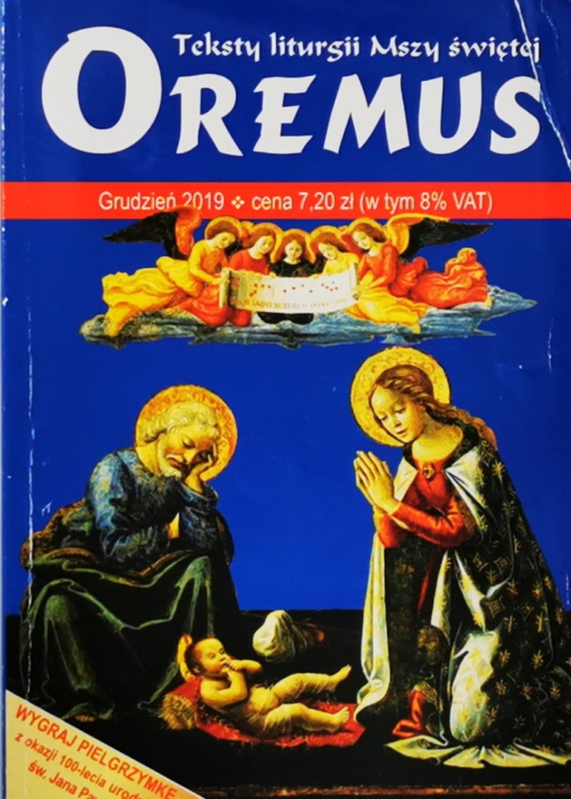 OREMUS. TEKSTY LITURGII MSZY ŚWIĘTEJ GRUDZIEŃ 2019