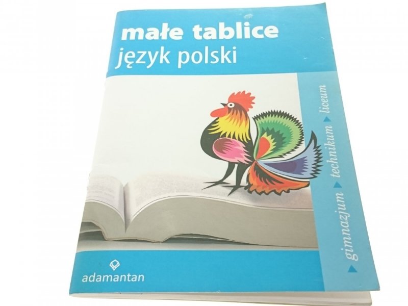 MAŁE TABLICE. JĘZYK POLSKI - Red. Mizerski 2010