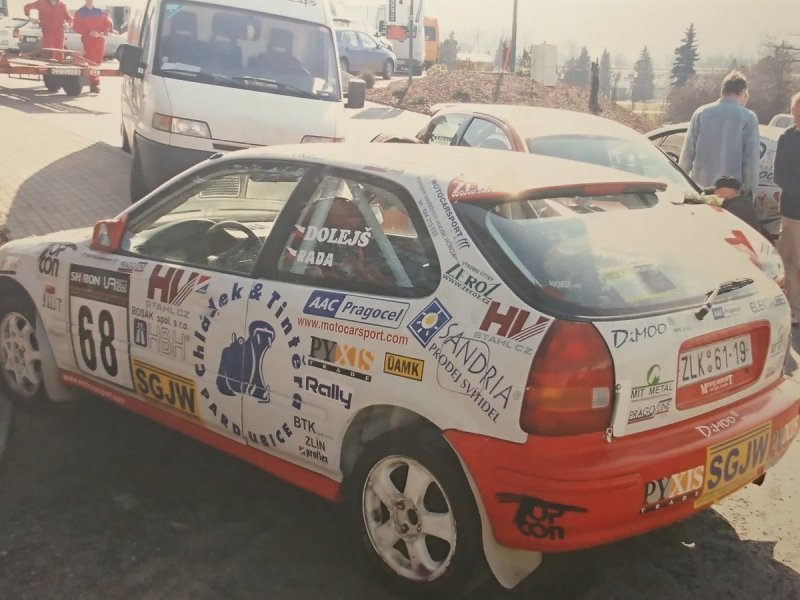 RAJD WRC 2005 ZDJĘCIE NUMER #171 HONDA CIVIC
