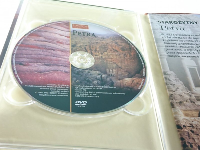 STAROŻYTNE CYWILIZACJE TOM 16 PETRA. MIASTO UKRYTE