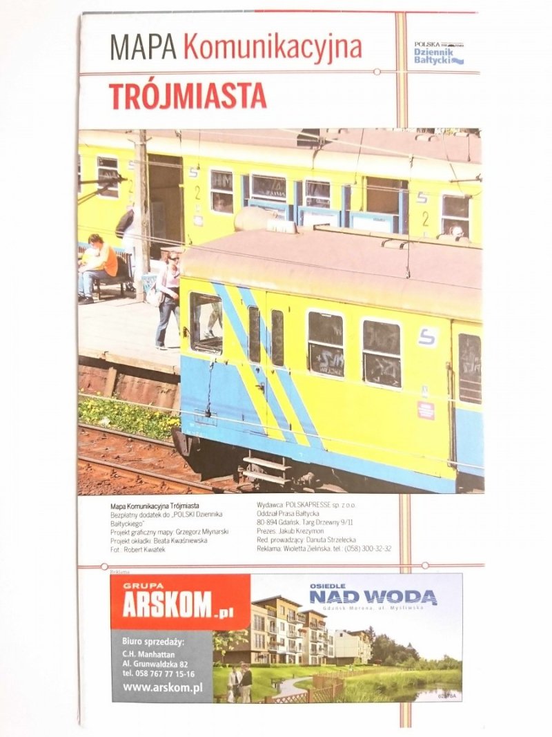 MAPA KOMUNIKACYJNA TRÓJMIASTA 