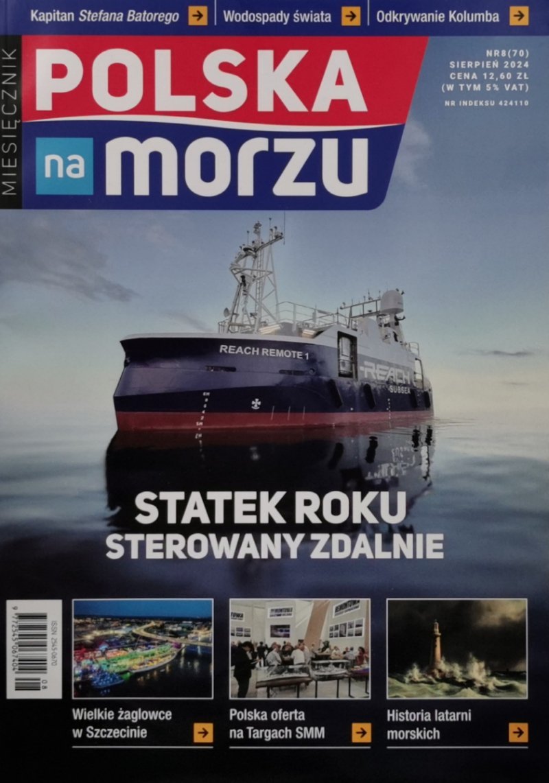 MIESIĘCZNIK POLSKA NA MORZU NR 8 (70) SIERPIEŃ 2024