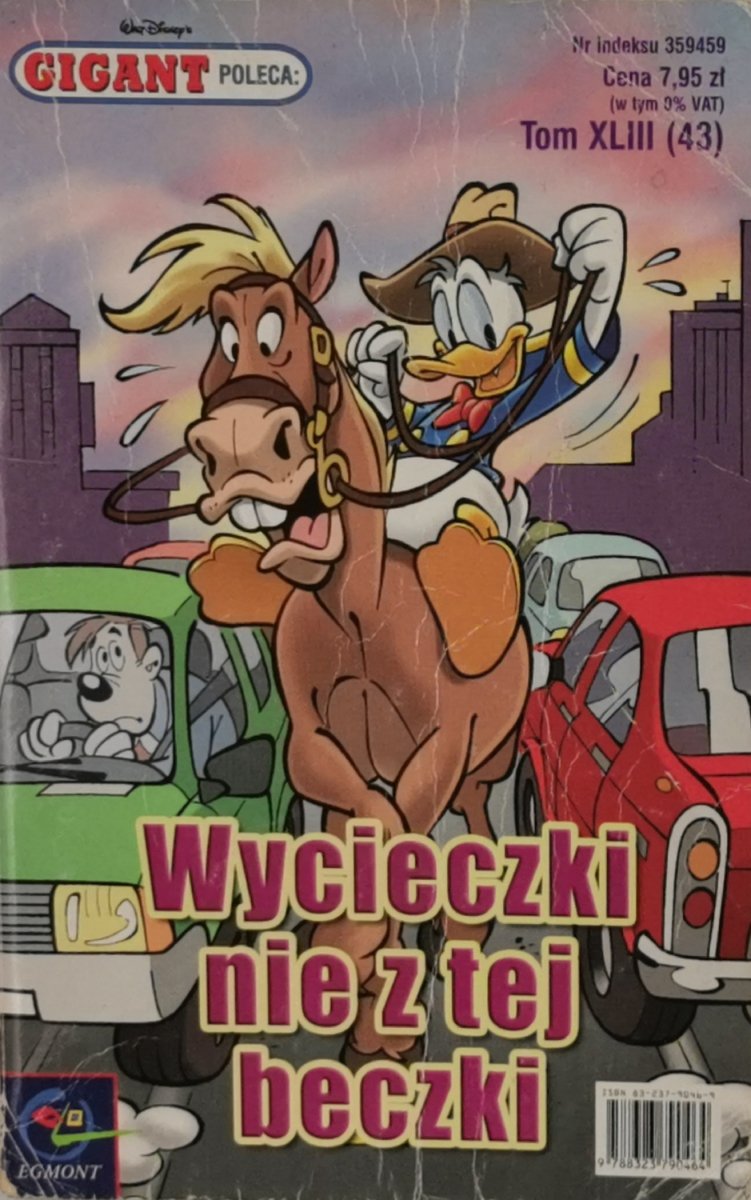 GIGANT TOM XLIII WYCIECZKI NIE Z TEJ BECZKI