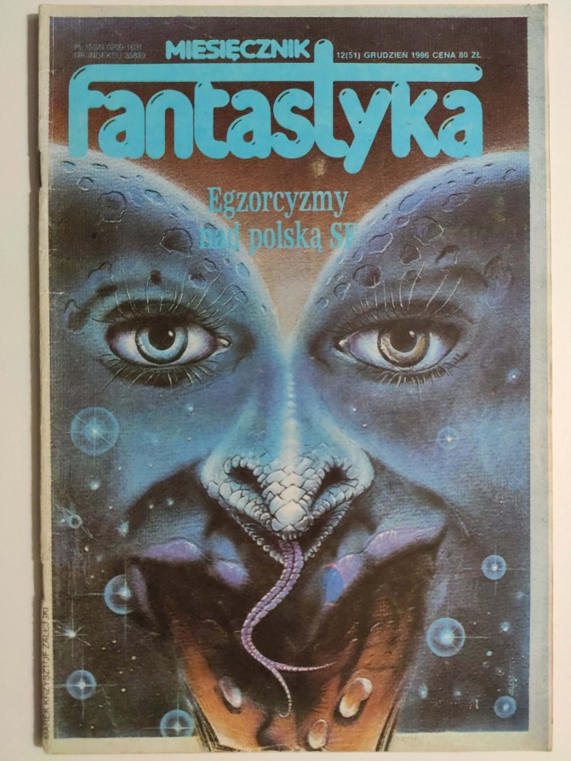 MIESIĘCZNIK FANTASTYKA NR 12 (51) GRUDZIEŃ 1986