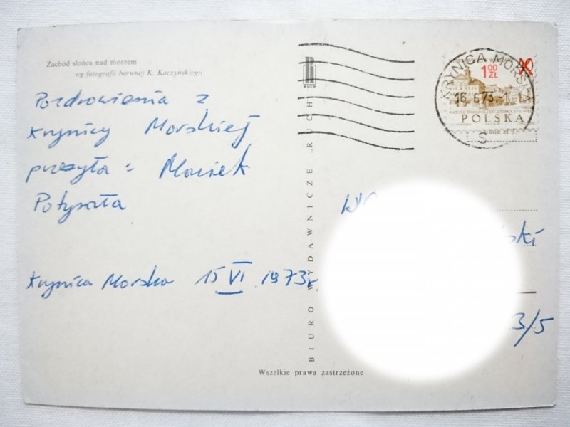 ZACHÓD SŁOŃCA NAD MORZEM FOT. K. KACZYŃSKI