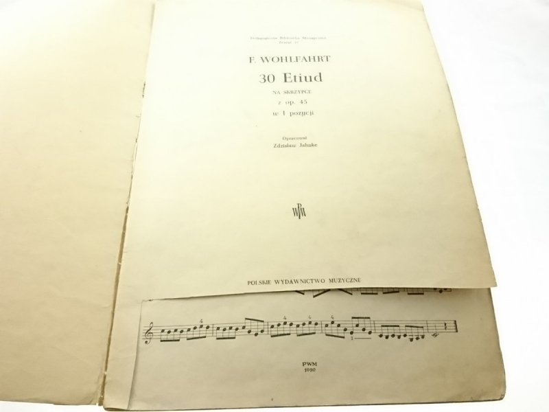 30 ETIUD NA SKRZYPCE - WOHLFAHRT 1952