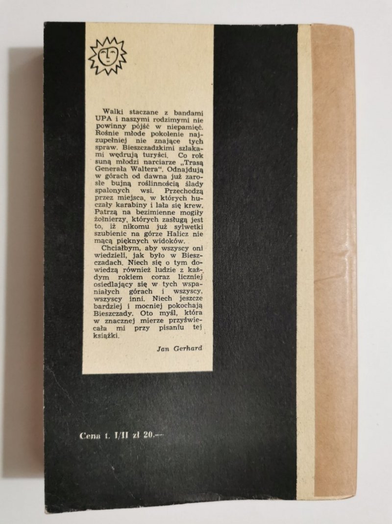 ŁUNY W BIESZCZADACH TOM I - Jan Gerhard 1964