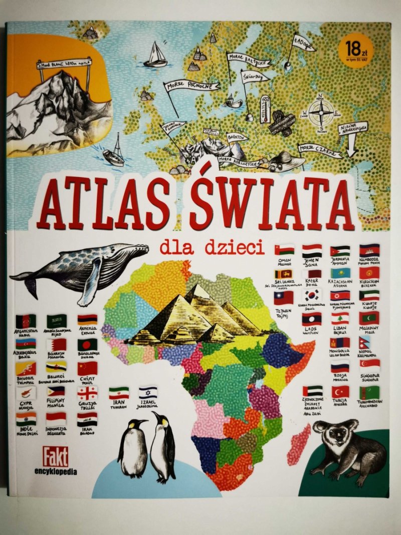 ATLAS ŚWIATA DLA DZIECI