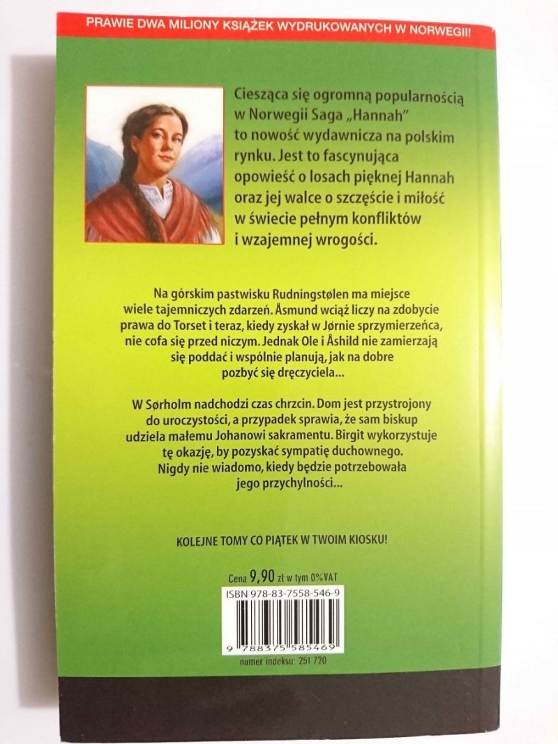 HANNAH TOM 14 ŚMIERTELNY CIOS - Laila Brenden 2009