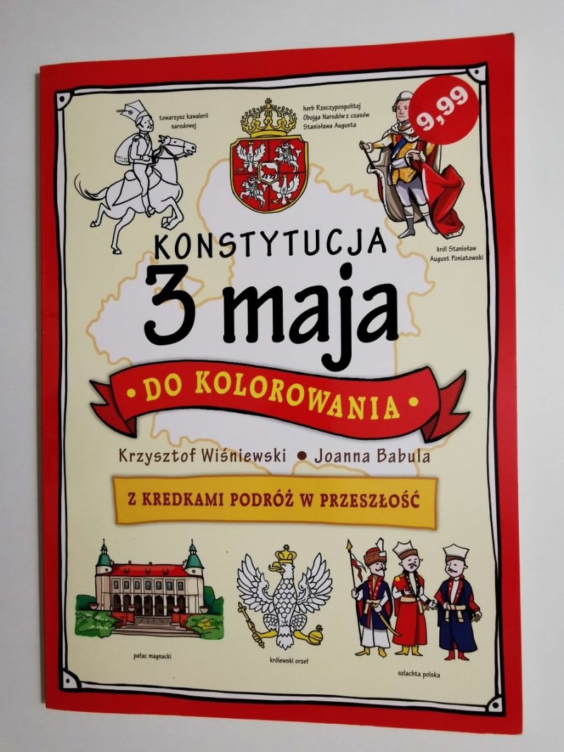 KONSTYTUCJA 3 MAJA DO KOLOROWANIA Krzysztof Wiśniewski 2016