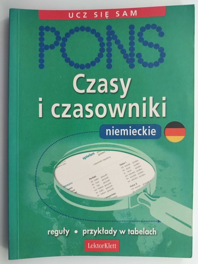 PONS. CZASY I CZASOWNIKI NIEMIECKIE - Eva Maria Weermann