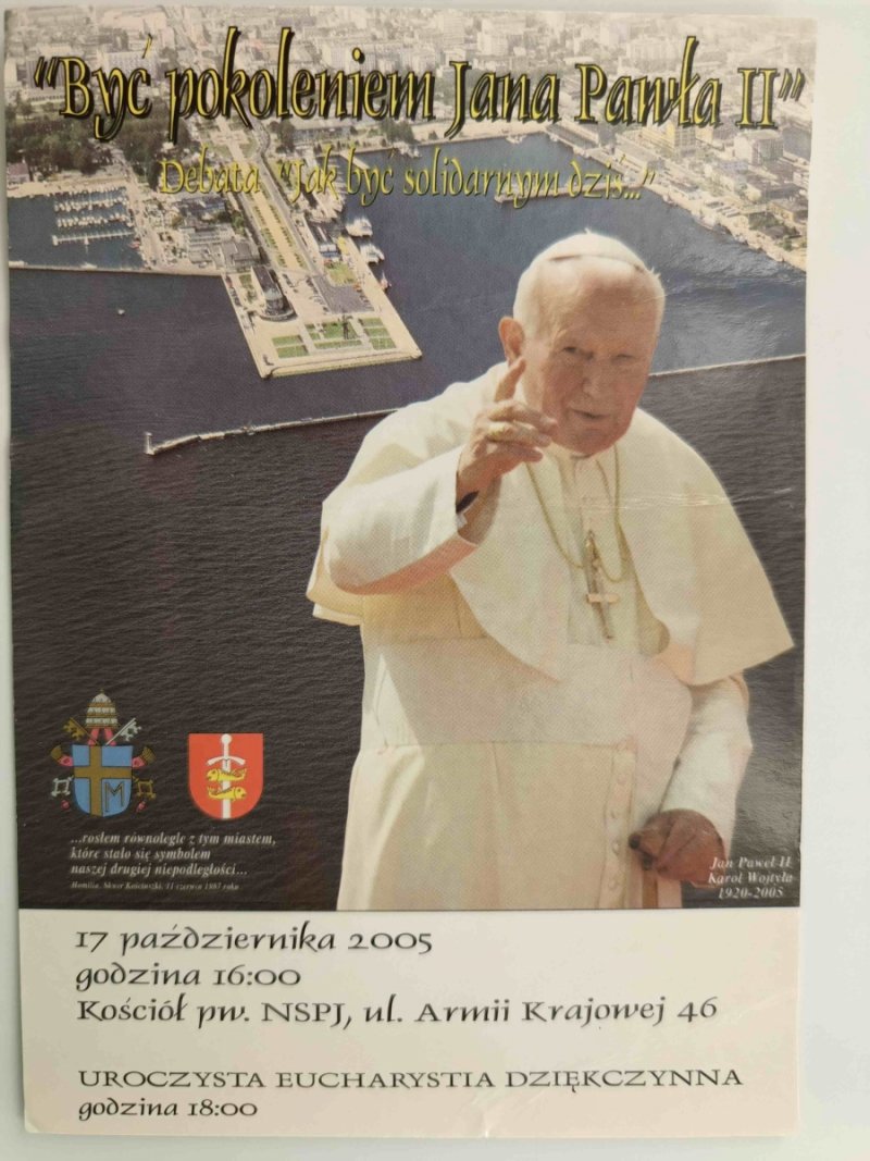 BYĆ POKOLENIEM JANA PAWŁA II