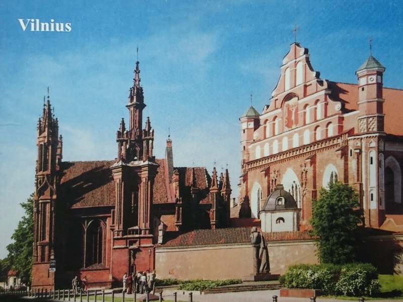 VILNIUS. KOŚCIÓŁ ŚW. ANNY I ŚW. BERNARDYNA