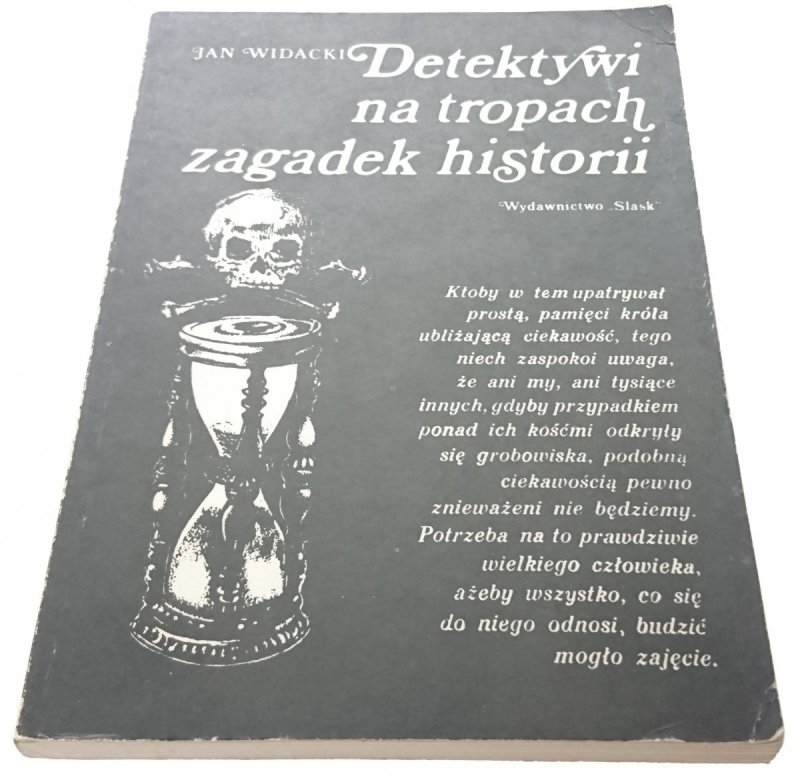 DETEKTYWI NA TROPACH ZAGADEK HISTORII Widacki 1988