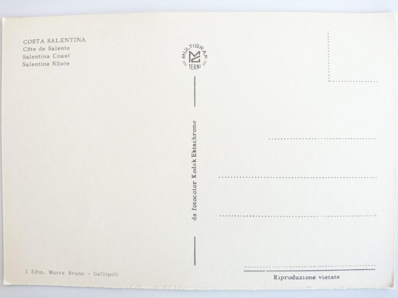 COSTA SALENTINA. CÓTE DE SALENTE