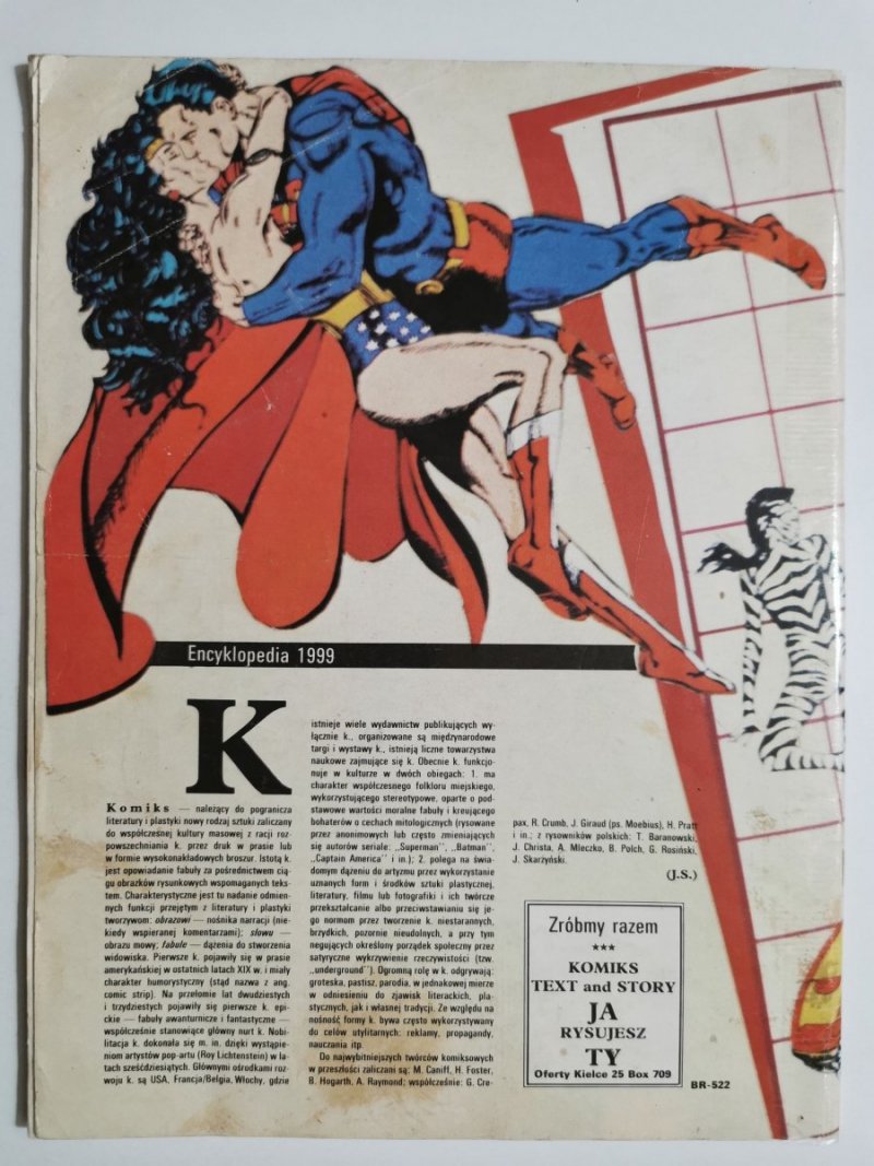 KOMIKS NR 2/7'89 FANTASTYKA
