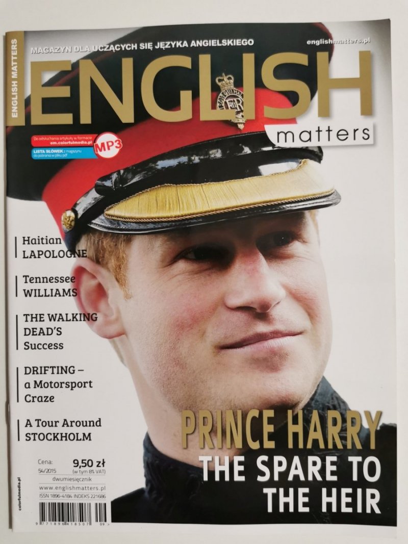 ENGLISH MATTERS NR 54/2015