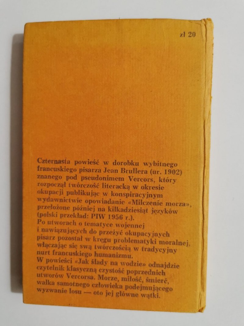 JAK ŚLADY NA WODZIE - Vercors 1977