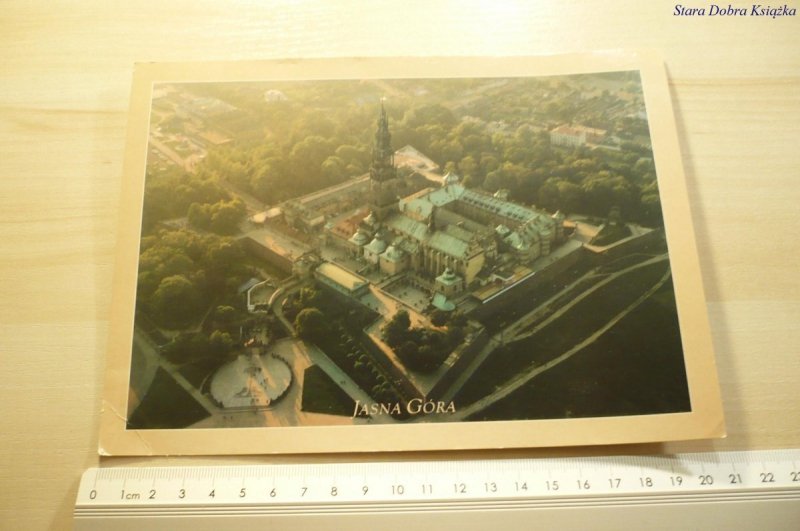 CZĘSTOCHOWA - JASNA GÓRA. WIDOK Z LOTU PTAKA 