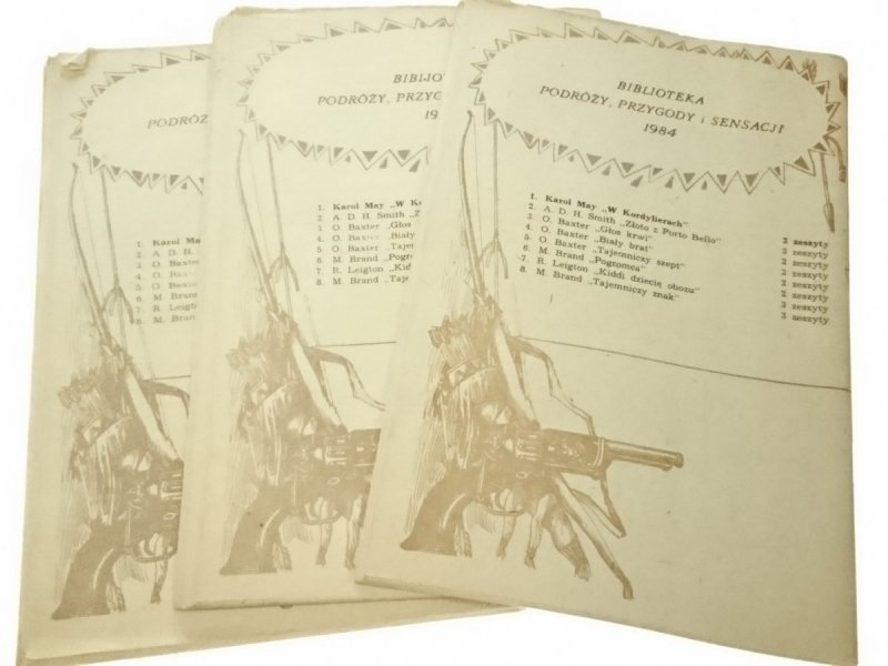 W KORDYLIERACH CZĘŚCI OD 1 DO 3 - Karol May 1984