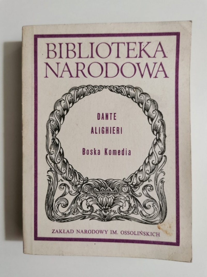 BOSKA KOMEDIA - Dante Alighieri 1986