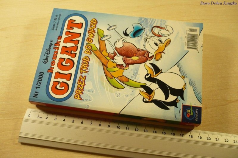 KOMIKS GIGANT NR 1/2000 PRZEZ TRUD DO GWIAZD