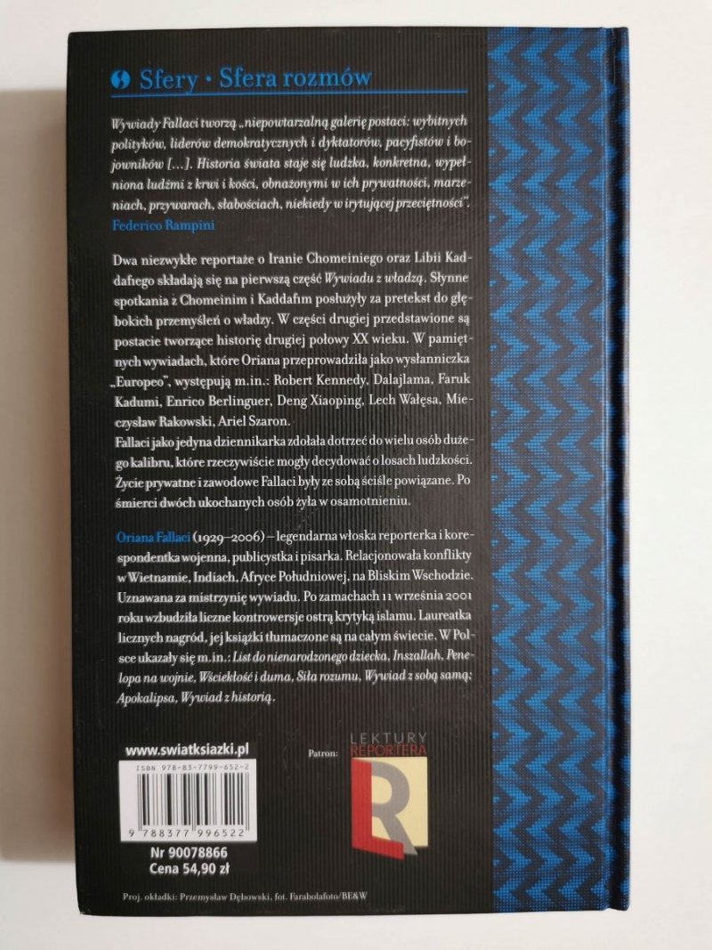 WYWIAD Z WŁADZĄ - Oriana Fallaci 