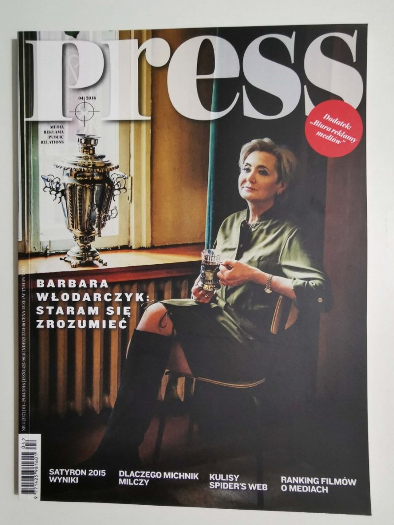 PRESS NR 04/2016