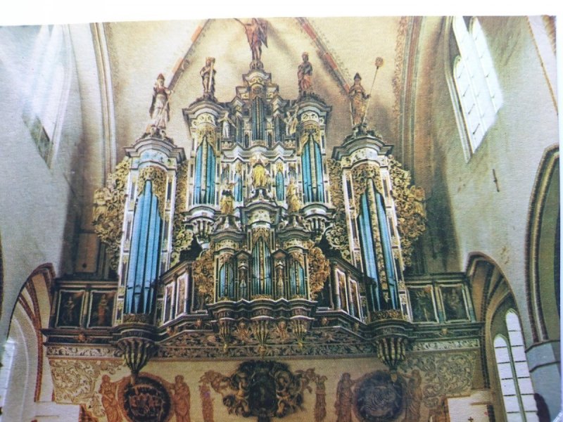 KAMIEŃ POMORSKI. BAROKOWE ORGANY FOT. KAMIŃSKI