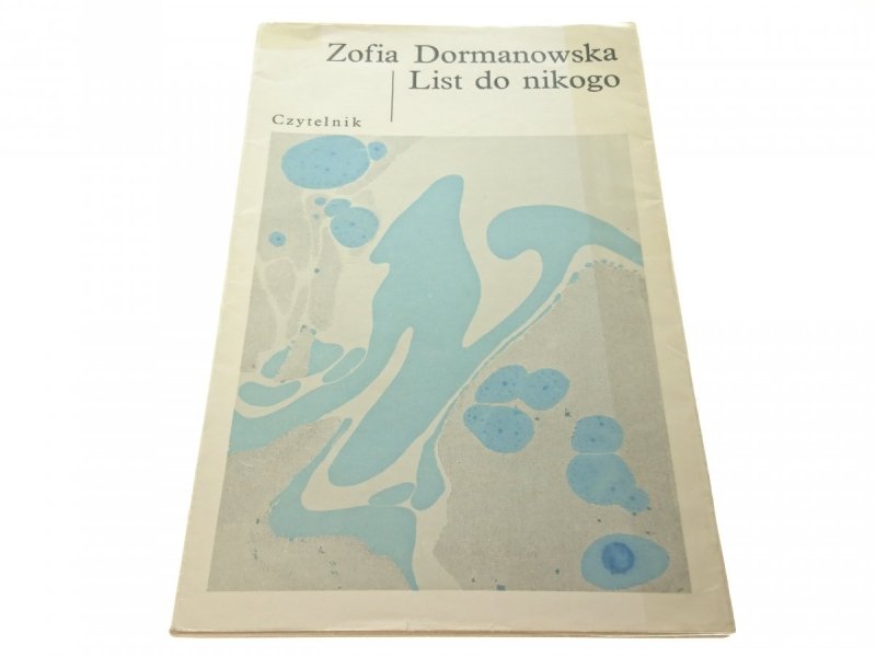 LIST DO NIKOGO - Zofia Dormanowska (1982)