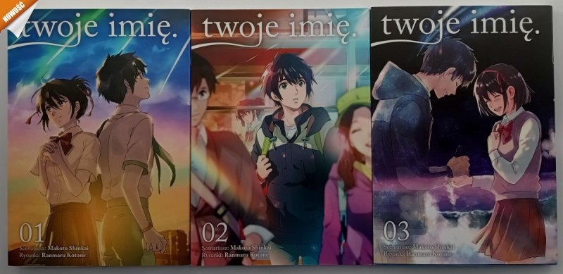 TWOJE IMIĘ. TOMY 1-3 - Makoto Shinkai