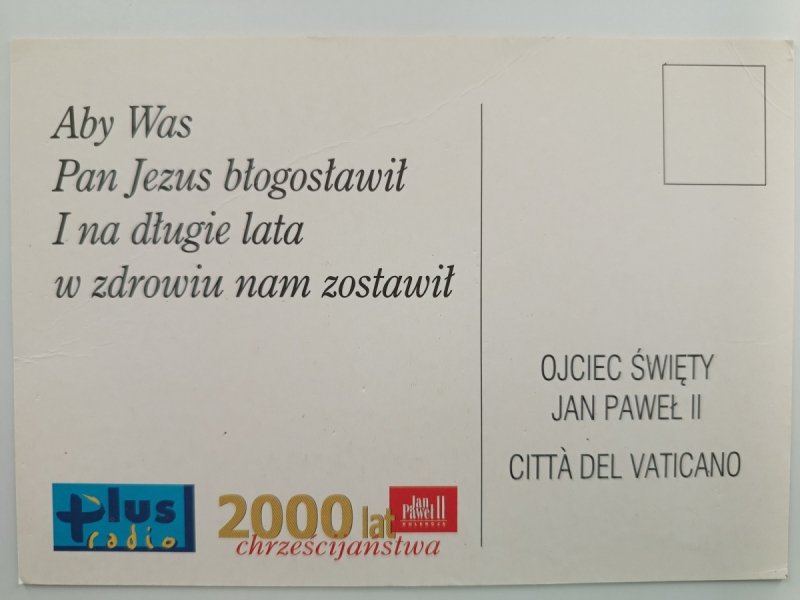 JESTEŚMY Z TOBĄ 80 URODZINY OJCA ŚWIĘTEGO