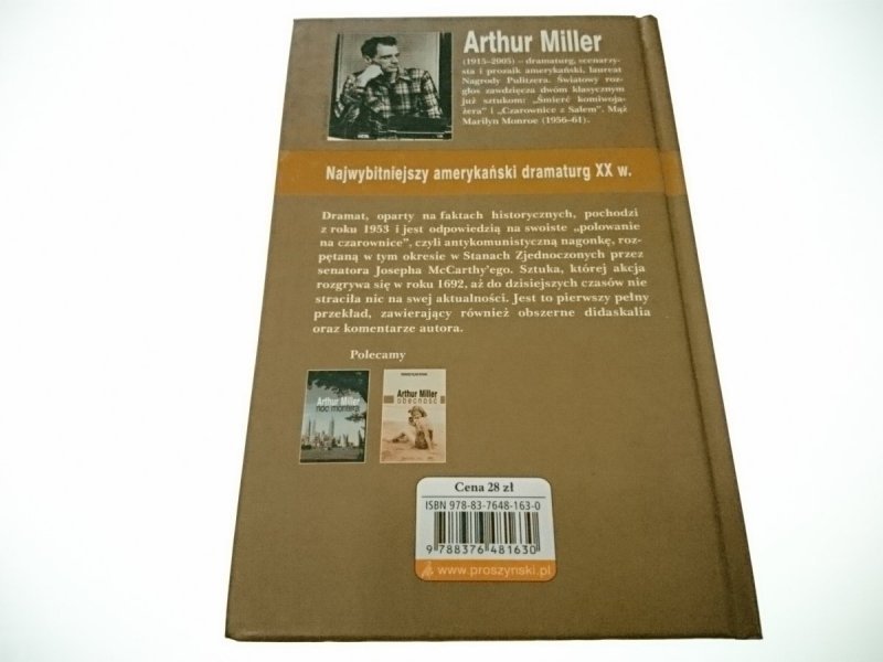 CZAROWNICE Z SALEM - Arthur Miller 2009