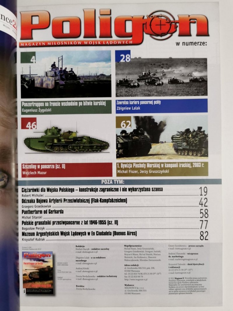 POLIGON NUMER 5 (34) WRZESIEŃ-PAŹDZIERNIK 2012