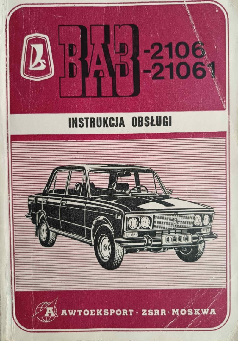 WAZ. BA3-2106-21061 INSTRUKCJA OBSŁUGI