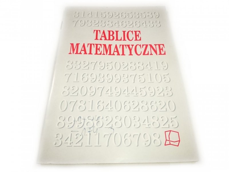 TABLICE MATEMATYCZNE - Witold Mizerski 1993