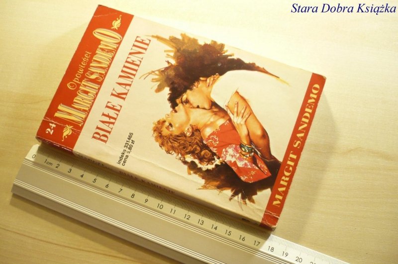 OPOWIEŚCI MARGIT SANDEMO 24 BIAŁE KAMIENIE 1997