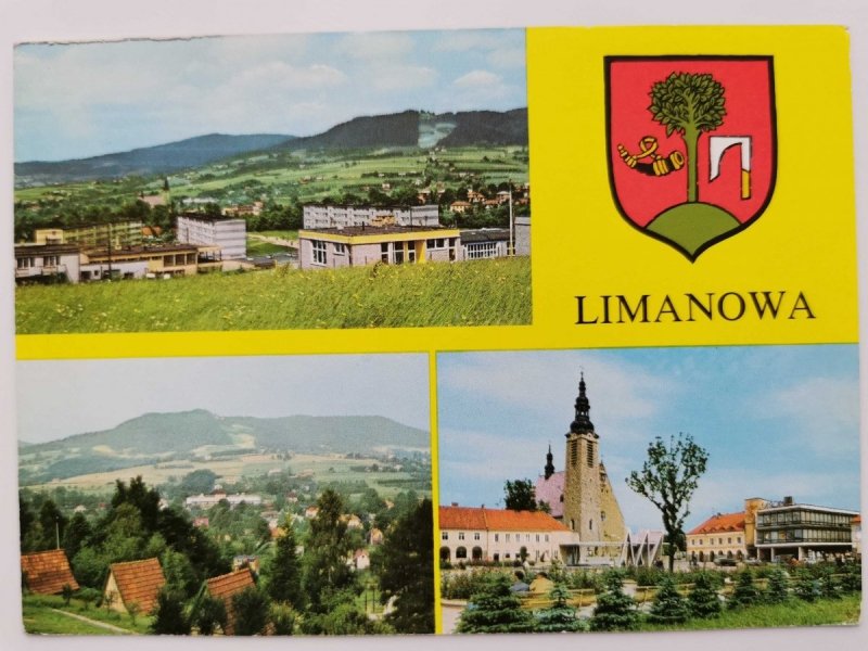 LIMANOWA. FRAGMENT MIASTA. WIDOK OGÓLNY FOT. STELMACH