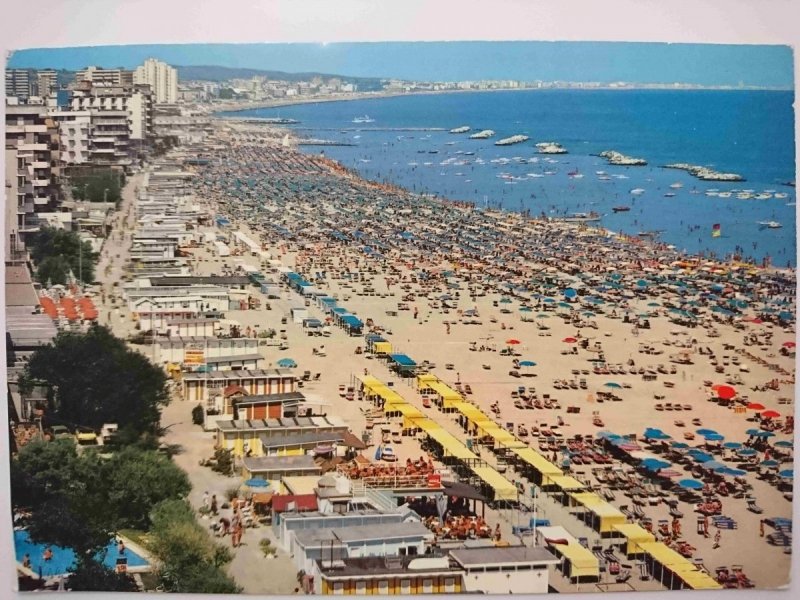 CATTOLICA. PANORAMA DELLA SPIAGGIA