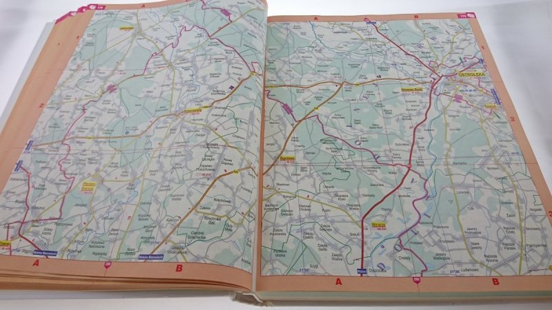 POLSKA CZĘŚĆ I ATLAS DROGOWY SKALA 1: 100 000 2004