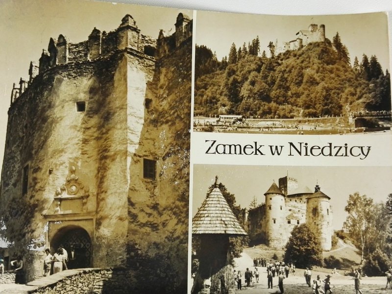 ZAMEK W NIEDZICY. ZAMEK PIERWOTNIE..FOT. ARCZYŃSKI