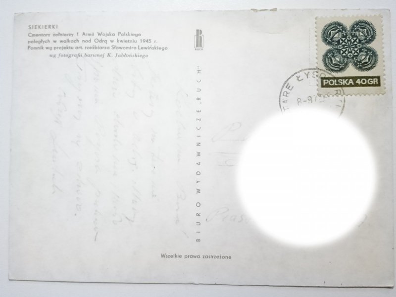 SIEKIERKI. CMENTARZ ŻOŁNIERZY 1 ARMII WOJSKA POLSKIEGO FOT. JABŁOŃSKI