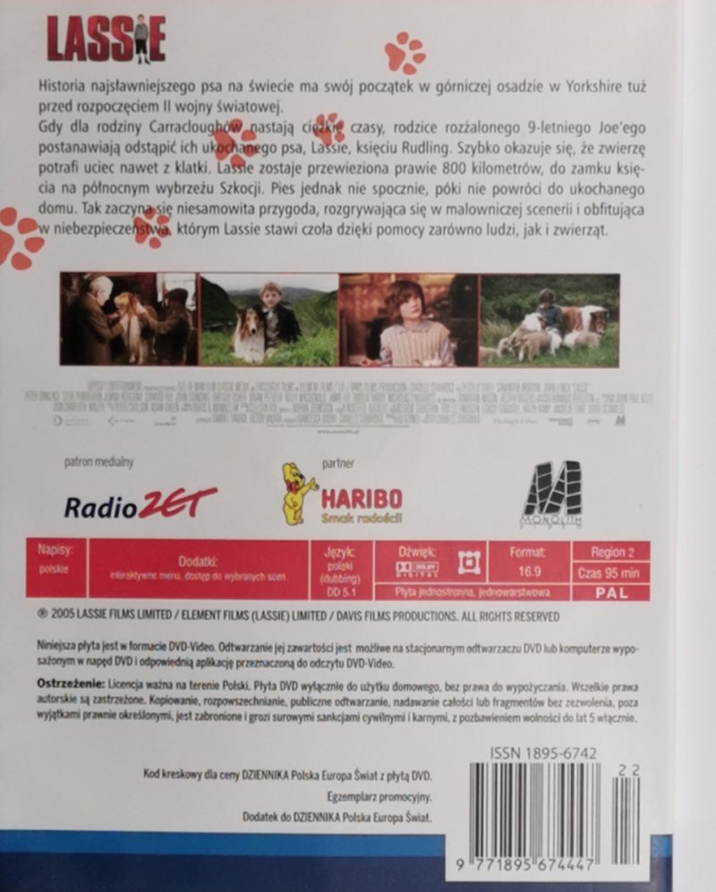 DVD. LASSIE