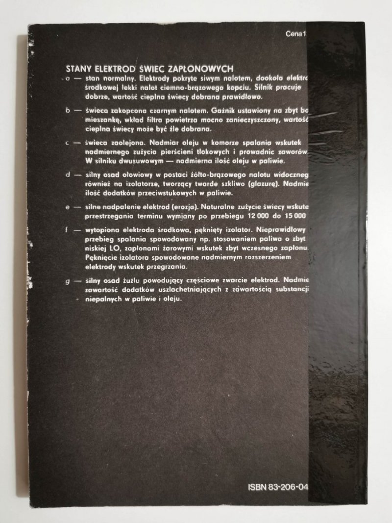 ELEKTROTECHNIKA SAMOCHODOWA - Stanisław Horecki 1984