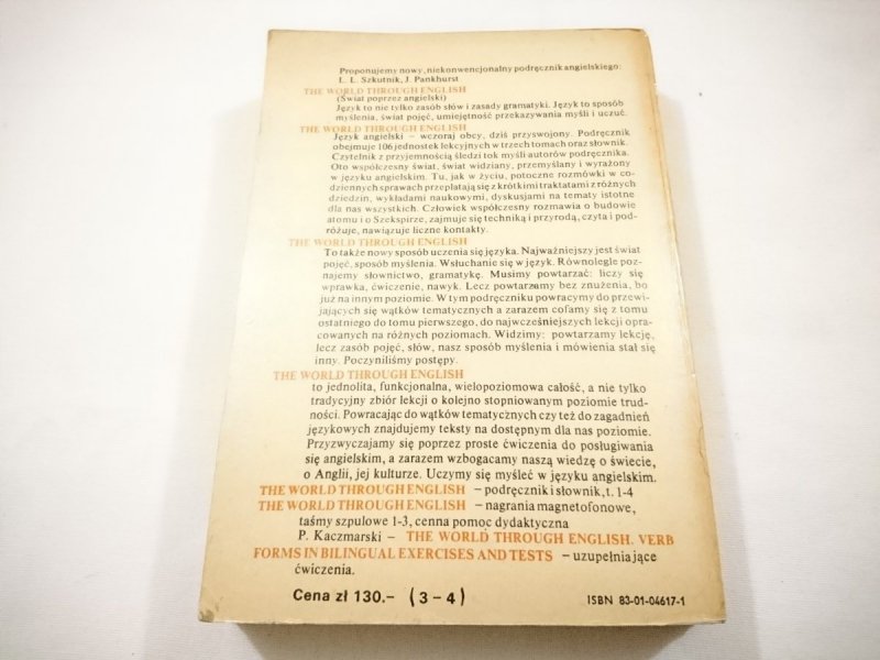 THE WORLD THROUGH ENGLISH CZĘŚĆ 3 UNITS 66-100