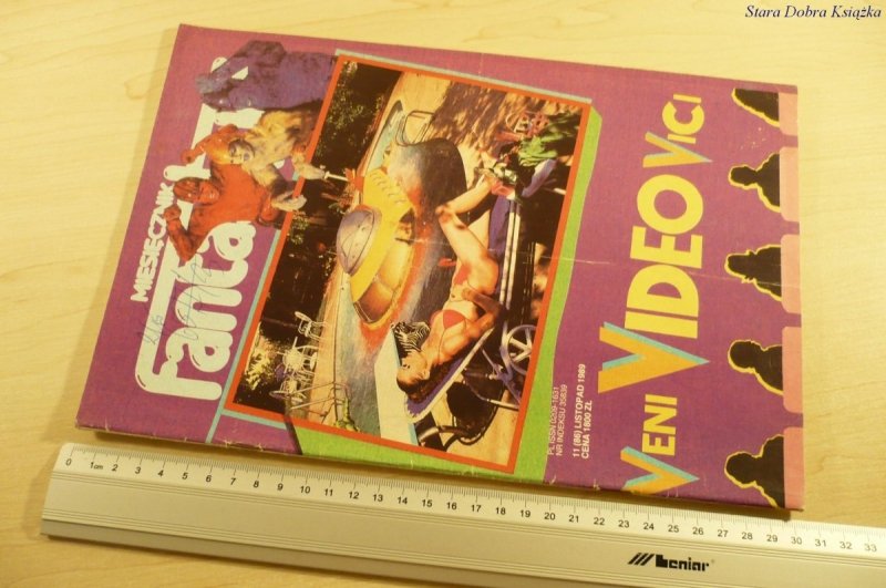 MIESIĘCZNIK FANTASTYKA 11 (86) LISTOPAD 1989