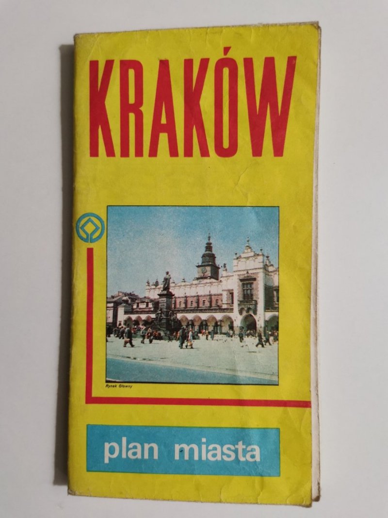 KRAKÓW. PLAN MIASTA 1984