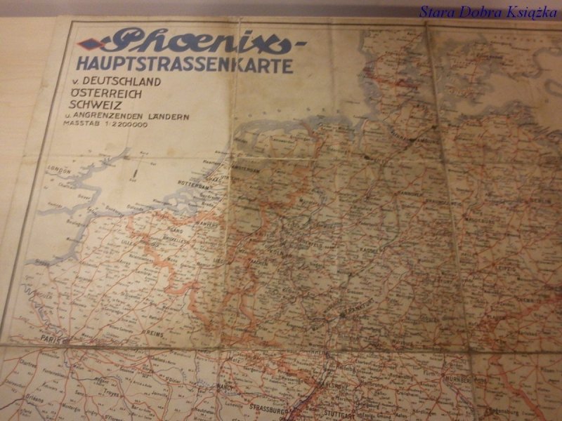 PHOENIX HAUPTSTRASSENKARTE - MAPA PŁÓCIENNA